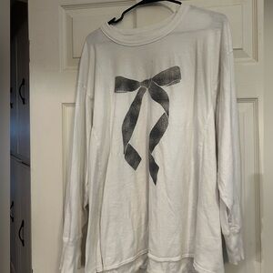 Aerie Oversized Long Sleeve Top